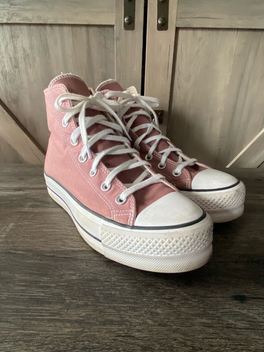 Women’s Converse Chuck Taylor Seasonal Lift Hi Sustainable Platform Sneakers 8